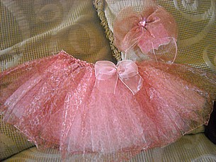 Chocolate Leopard Tutu Set